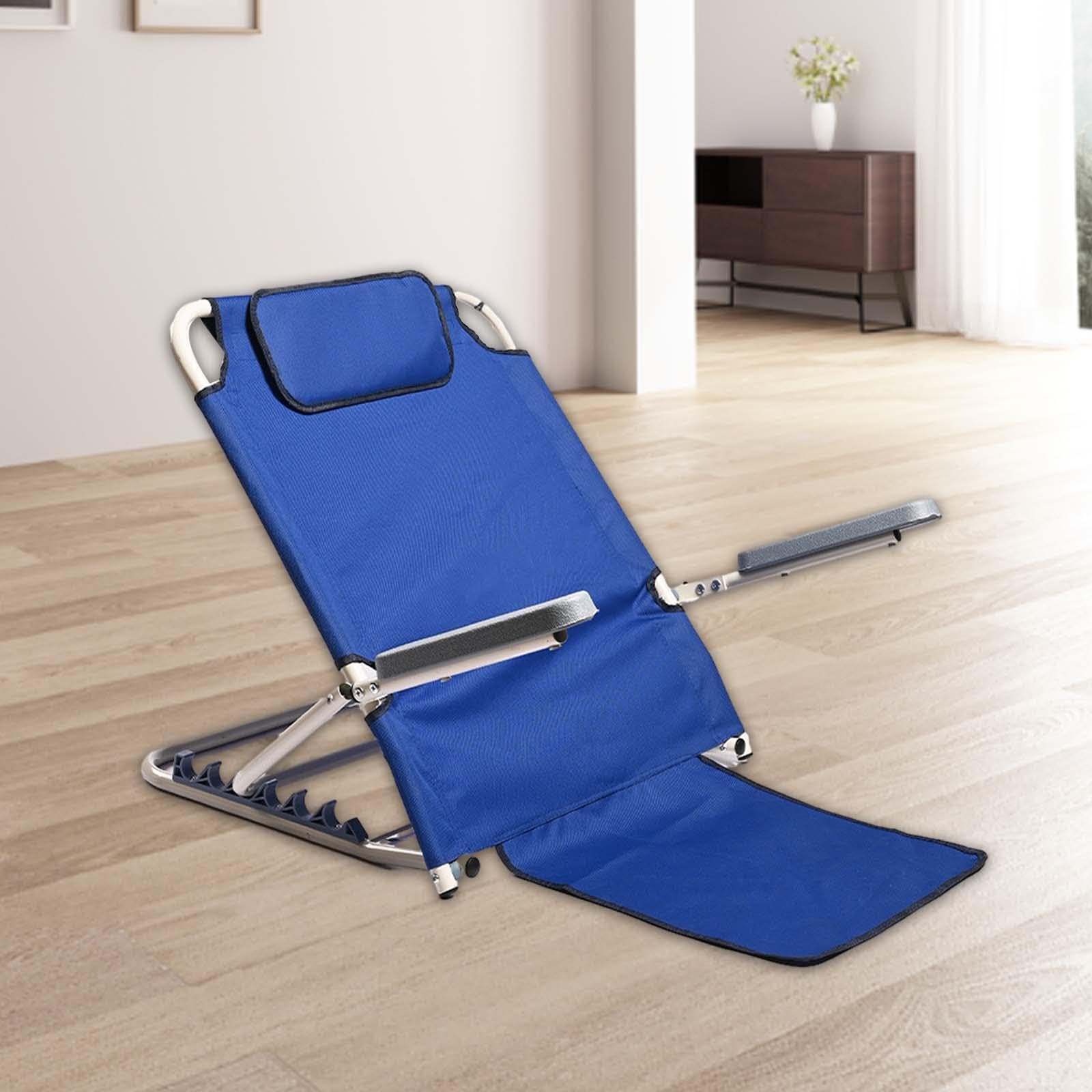 Sedia da Letto con Schienale Pieghevole e Cuscini Rimovibili, per | che cercano comfort, lettura, pranzo, tempo libero, sedie da letto per sedersi con schienale