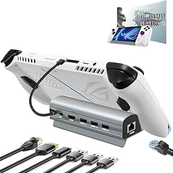 Amazon.co.jp: For ROG Ally ドック AOSKYKA 4K＠60Hz HDMI出力