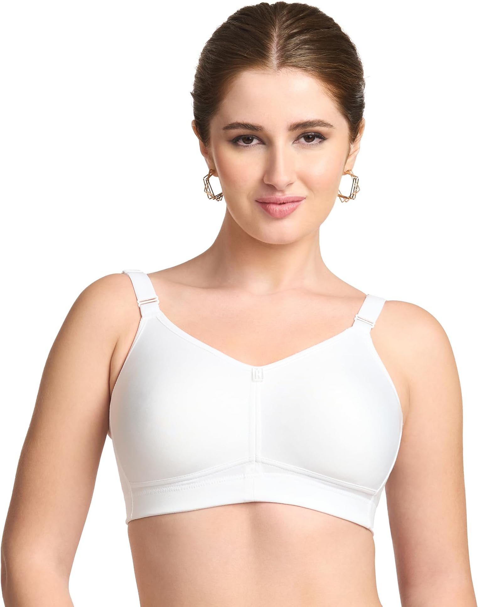 Riza T-FIT Women's Non-Padded,Non-Wired,Full Coverage,Seamless 100% Cotton Feel Fabric Bra Available in Multicolor