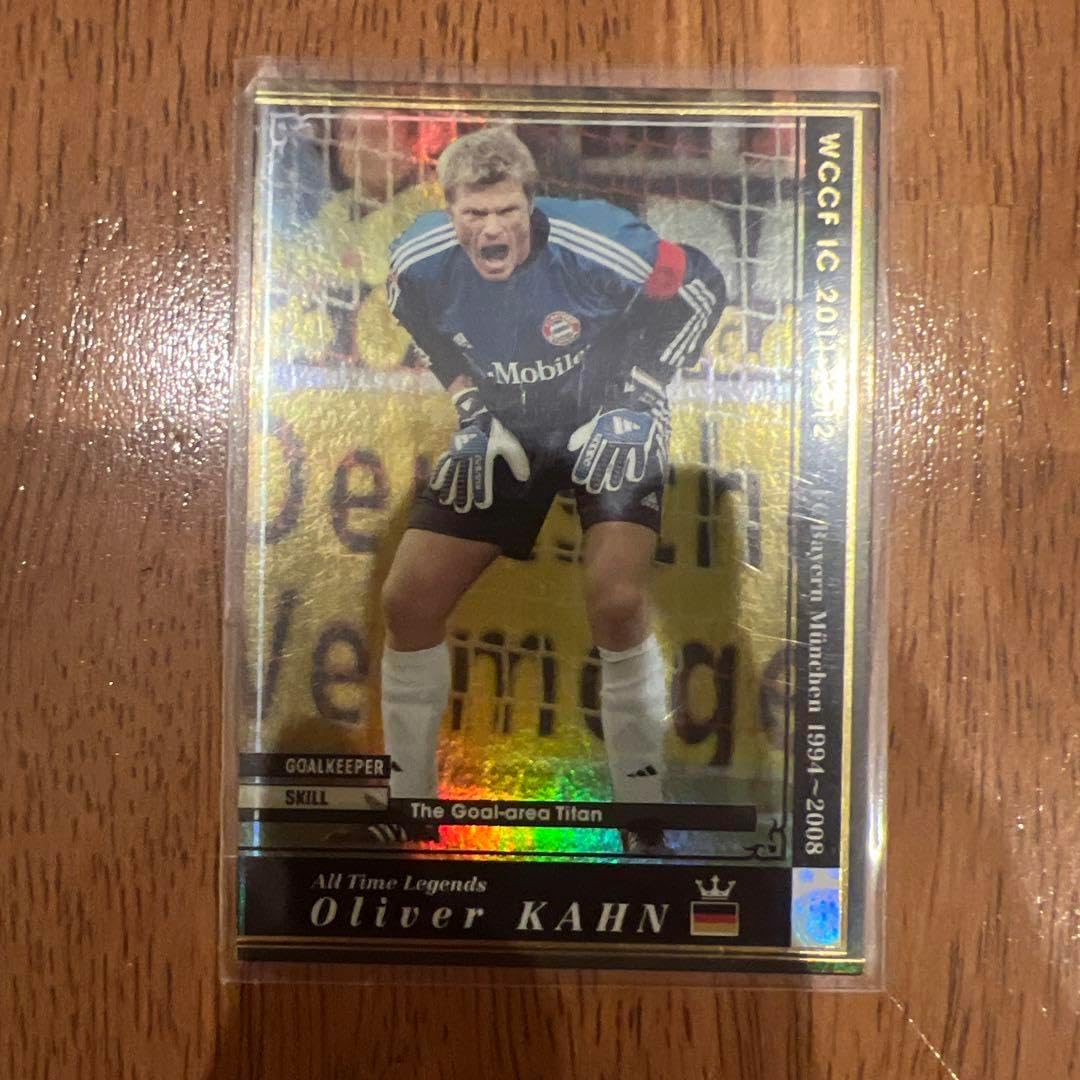 オリバーカーンの直筆サイン OLIVER KAHN オリバー・カーン（ドイツ代表）直筆サイン 2025年