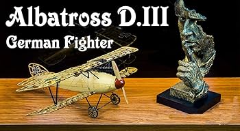 航空機 パステル画 木製フレーム Amazon | 木製模型複翼アルバトロスD.III航空機製造キット