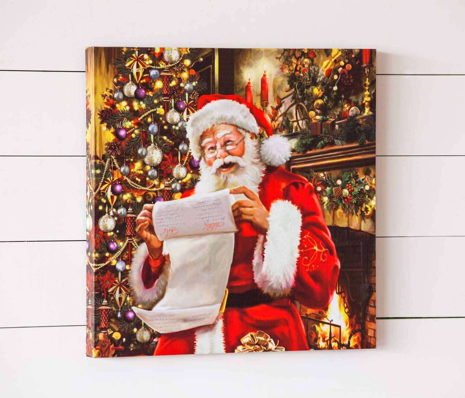 Amazon.com: Cypress Home Beautiful Christmas Santa Claus LED