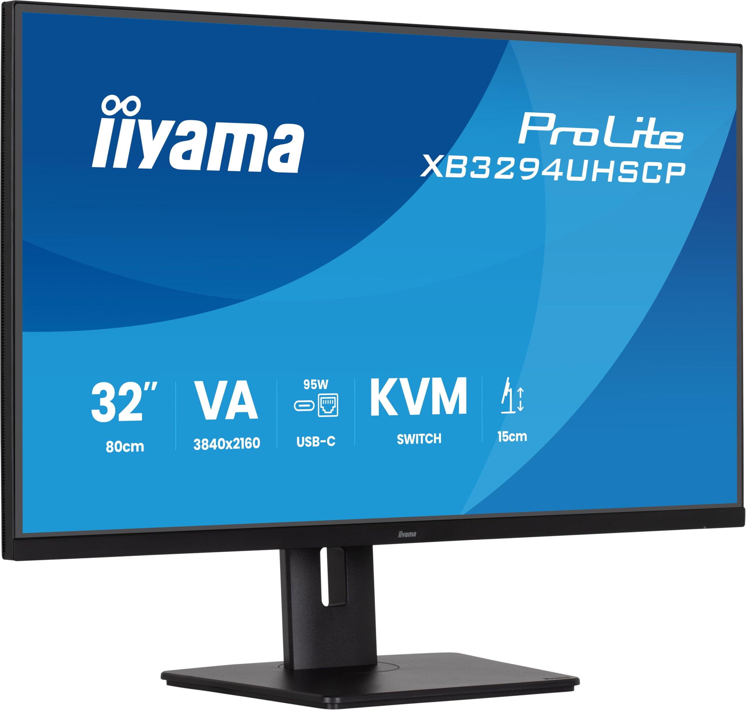 iiyama Prolite XB3294UHSCP-B1 4K UHD VA-Monitor
