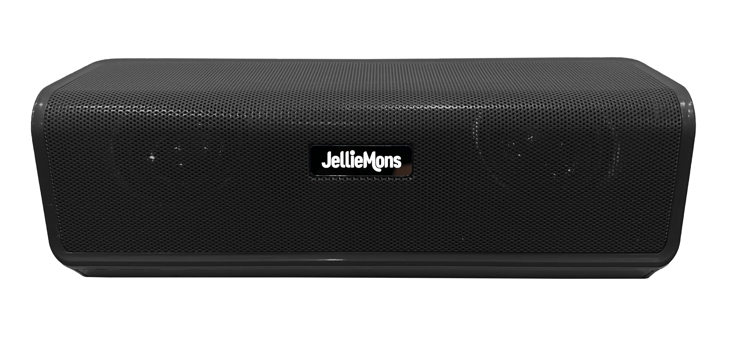 JellieMons Wireless Bluetooth Spekaers, TF/Micro SD, USB, FM Radio, 2200 mAh, HiFi Sound - SP-110 (Black)