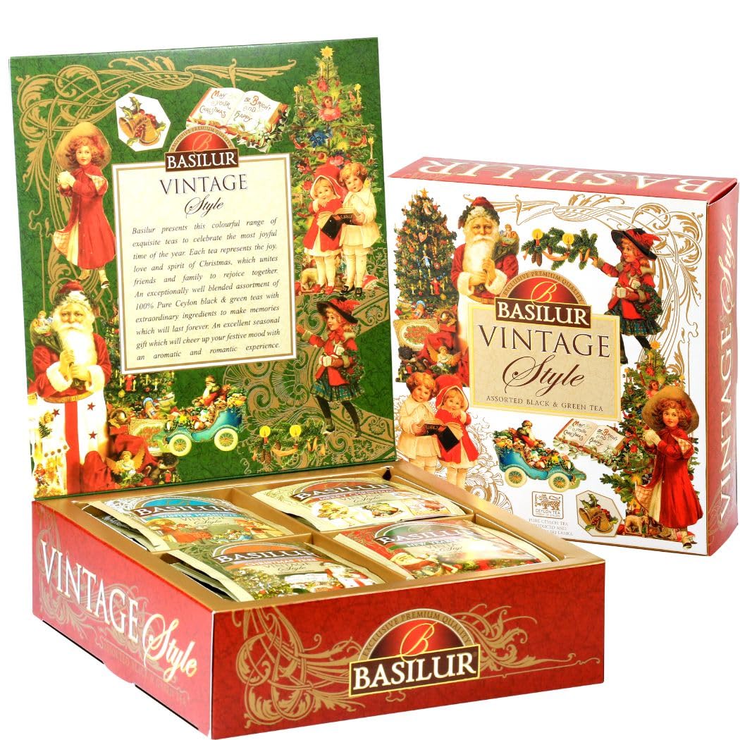 ☆新品 未開封☆ BASILUR バシラー ★5箱セット★ Amazon.co.jp: バシラーティー【クリスマス 紅茶 ギフト】アソート
