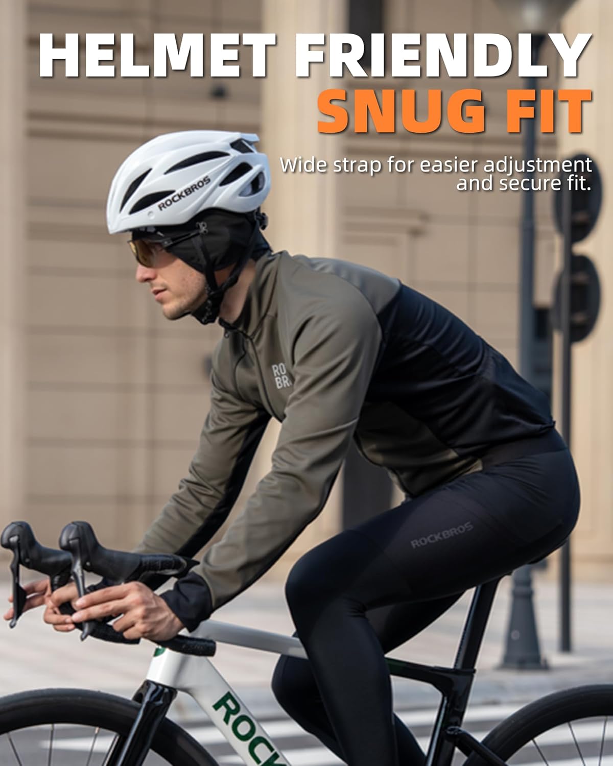 ROCKBROS Ear Muffs for Winter Men Women, Fleece Ear Warmers for Cold Weather, Adjustable Headbands for Cycling Running Snowboarding Outdoors - Image 5