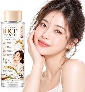 Korean Rice Face Toner with Pure Rice Extract for Skin Glow 100ml Care