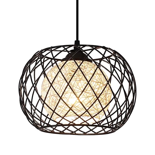 WOWEWA Retro Vintage Industrial Pendant Light E27