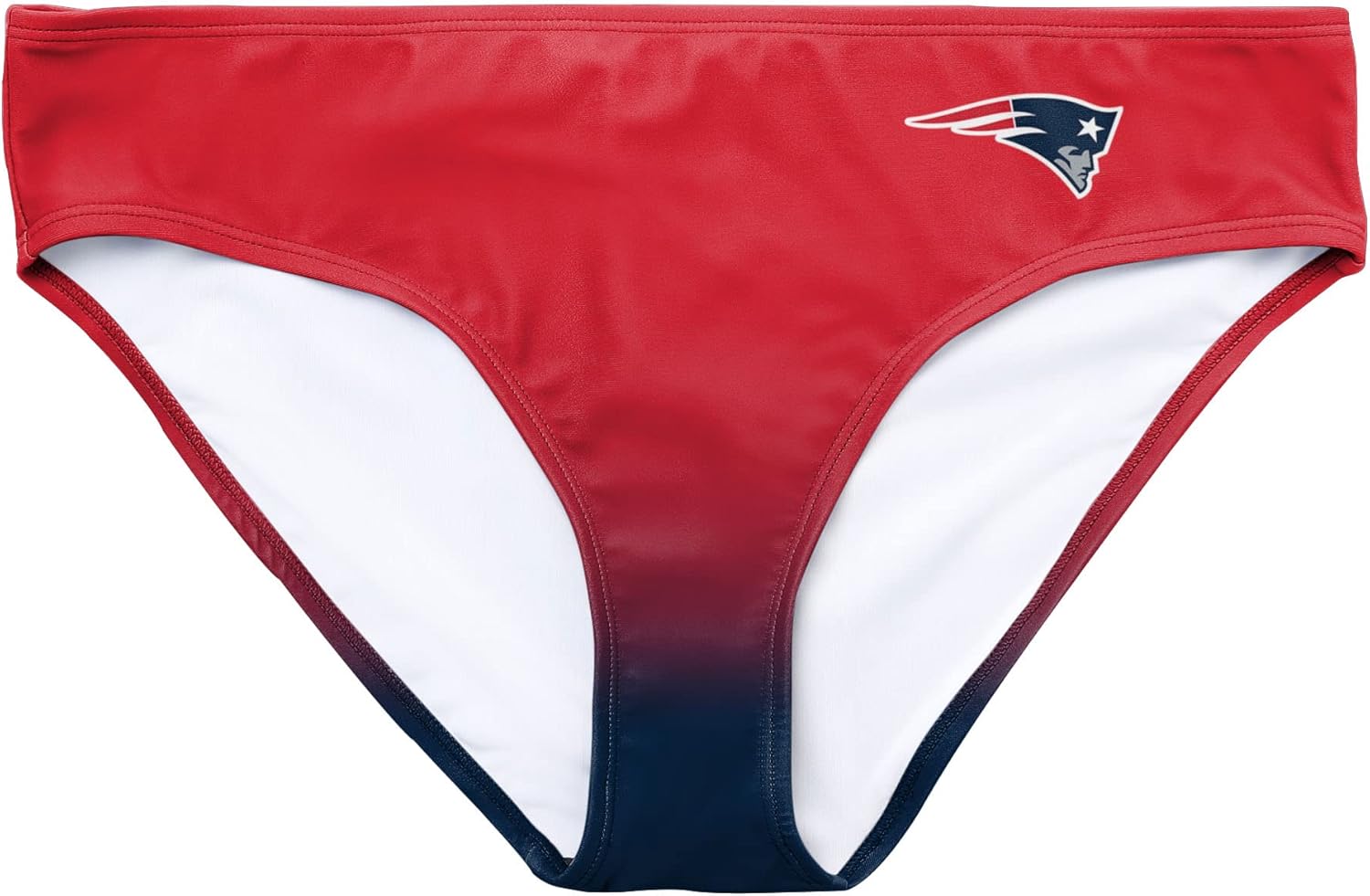 New England Patriots Womens Gametime Gradient Bikini Bottom
