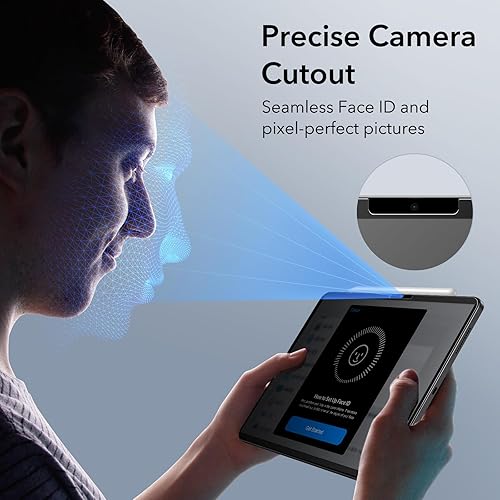 Miniatura 8 de ESR Protector de pantalla de privacidad para iPad Air de 11 pulgadas M3M2 (76 generación, 20252024), película magnética extraíble con filtro de