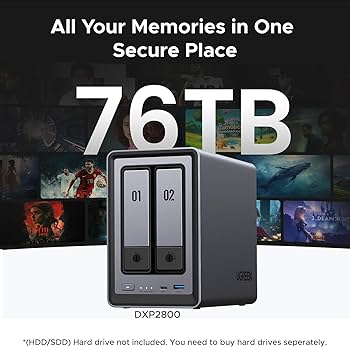 Amazon.com: UGREEN NASync DXP2800 2-Bay Desktop NAS, Intel N100