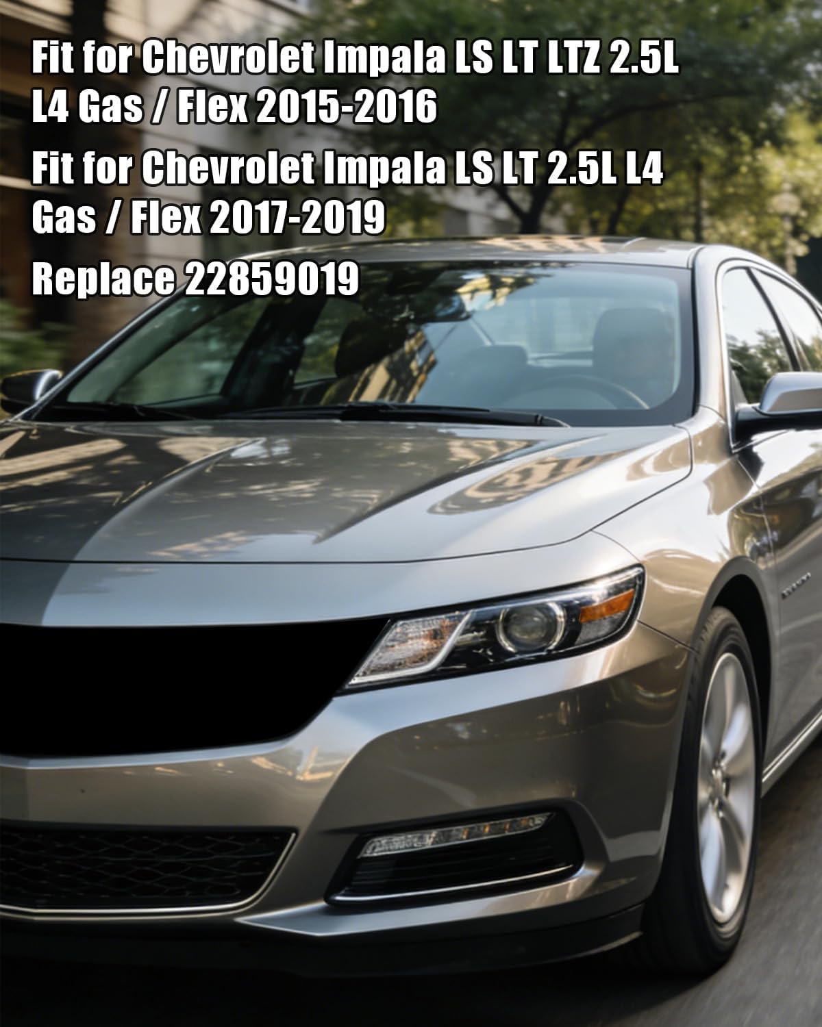 Battery Negative Sensor Fit for Chevrolet Impala LS LT LTZ 2.5L L4 Gas Flex 2015-2019, Replace 22859019