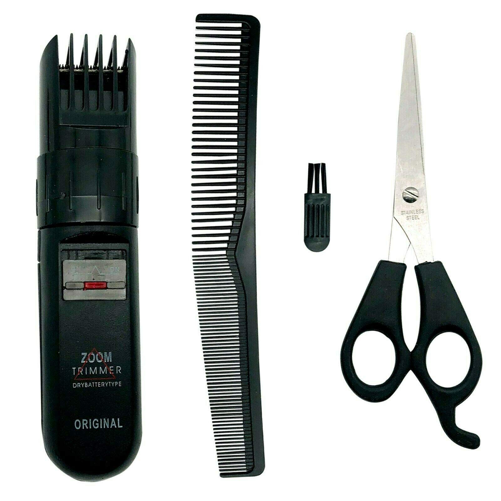 Stl Hair And Beard Grooming Cordless Cutting Kit Trimmer Scissors Clipper Trim Cut