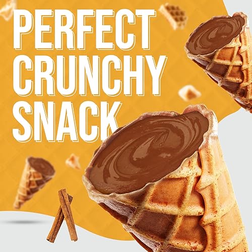 Miniatura 4 de Tiny Bites - Mini golosinas crujientes de conos de gofre, chocolate belga de primera calidad, bolsa de 4.24 onzas (paquete de 2)  Deliciosa variedad