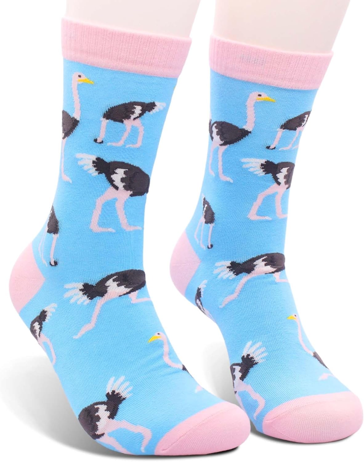 Ostrich Socks for Ostrich Lovers Gifts for Birthday, Christmas.(156)