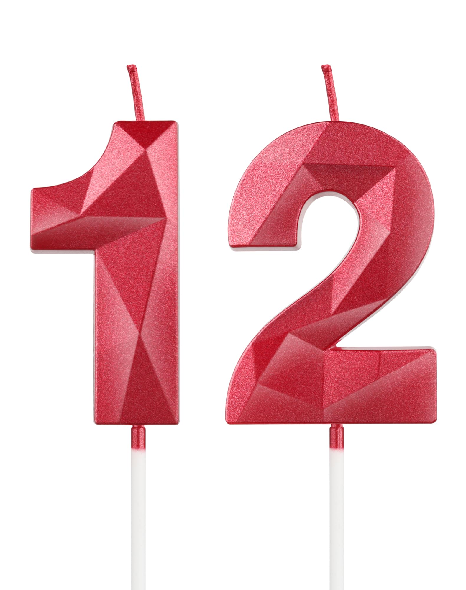 Royal Blue 13th Birthday Candles, 3D Number 13 Candle for Cake, Boy Girl 13th Birthday Decorations,Sapphire Candle Topper Blue Cake Decorations for Birthday Party Wedding Anniversary Supplies — view 327
