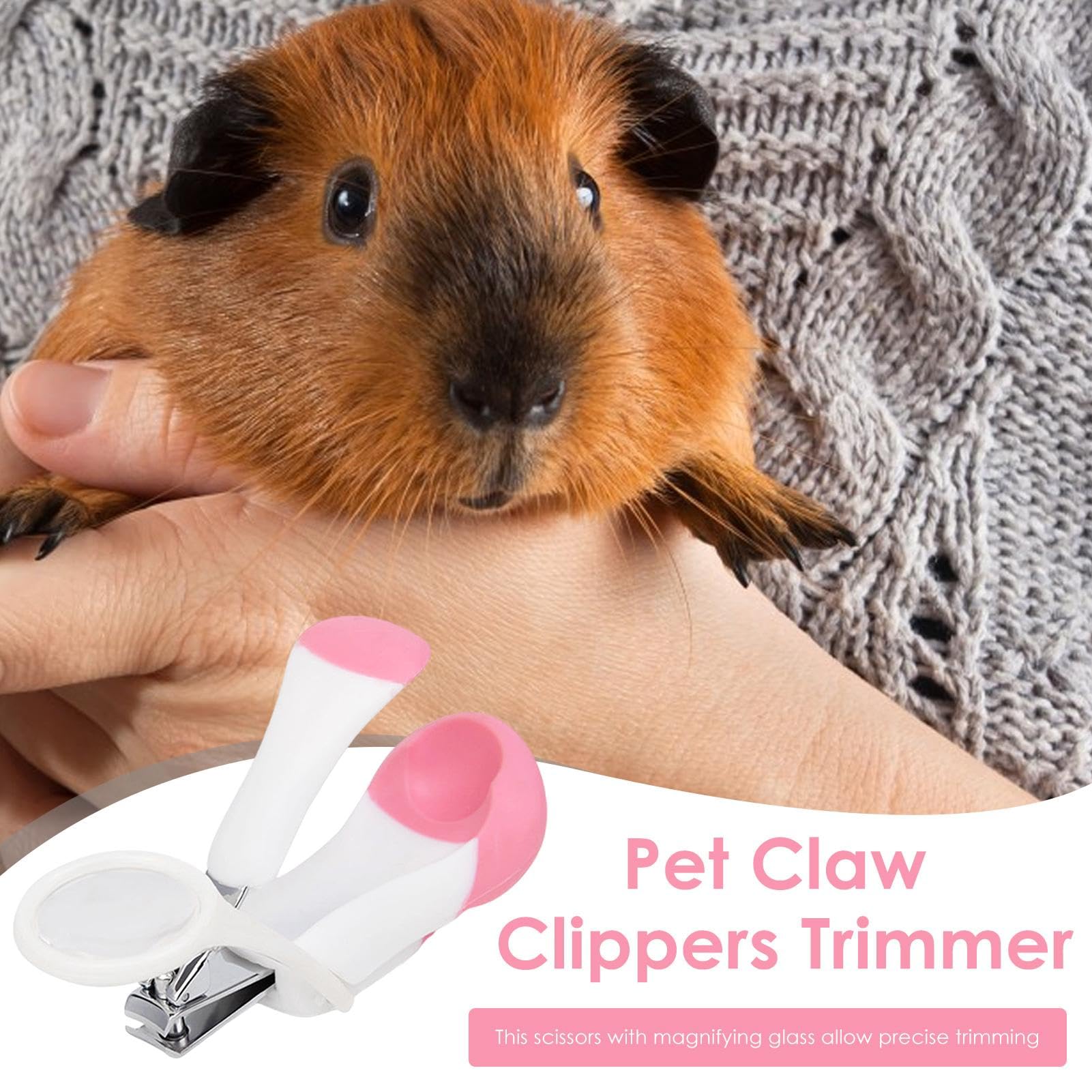 Nagelknipser für Meerschweinchen, Scheren für die Tierpflege - Mehrzweck-Nagelknipser für Tiere, Igel-Nagelknipser | Tragbarer Haustier-Nagelschneider, Krallen- und Zehennagelschneider für Igel,