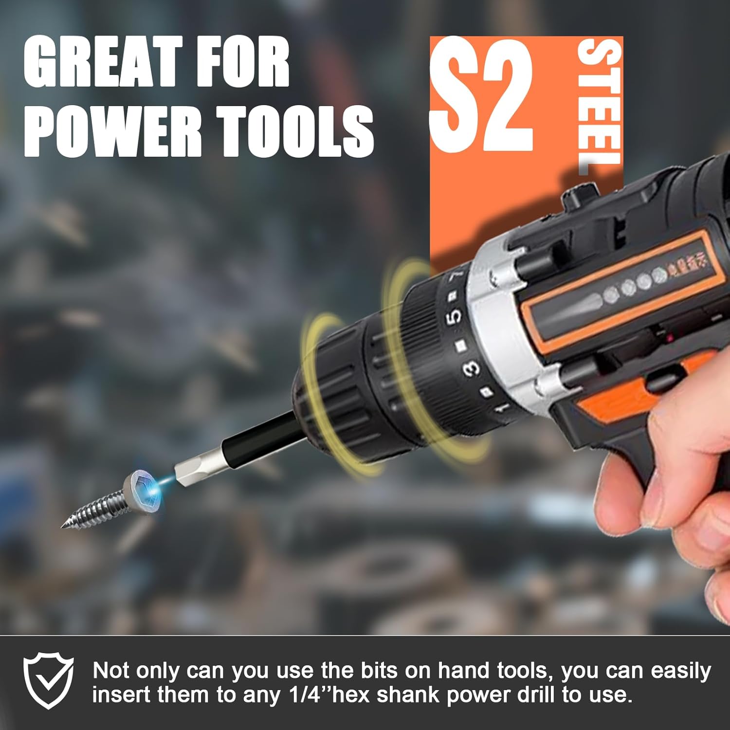 K5 Allen Wrench Drill Bit Set,2025 High Magnetic Screwdriver Drill Bit Set Allen Wrench Screwdriver Set,Suitable for Home Repair,Long Allen Socket Set Workshop Work, Car Work Portable
