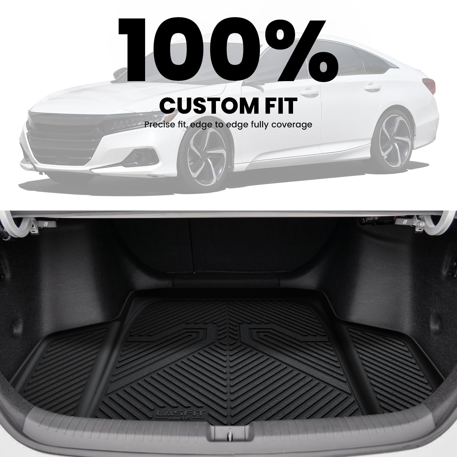 Amazon.com: LASFIT Floor Mats & Trunk Mat for Honda Accord Sedan
