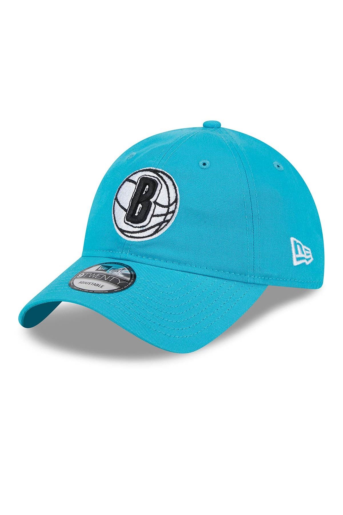 Brooklyn Nets 9TWENTY 2023-2024 City Edition Alternate Strapback Cap, Adjustable Hat Blue, Blue, One size