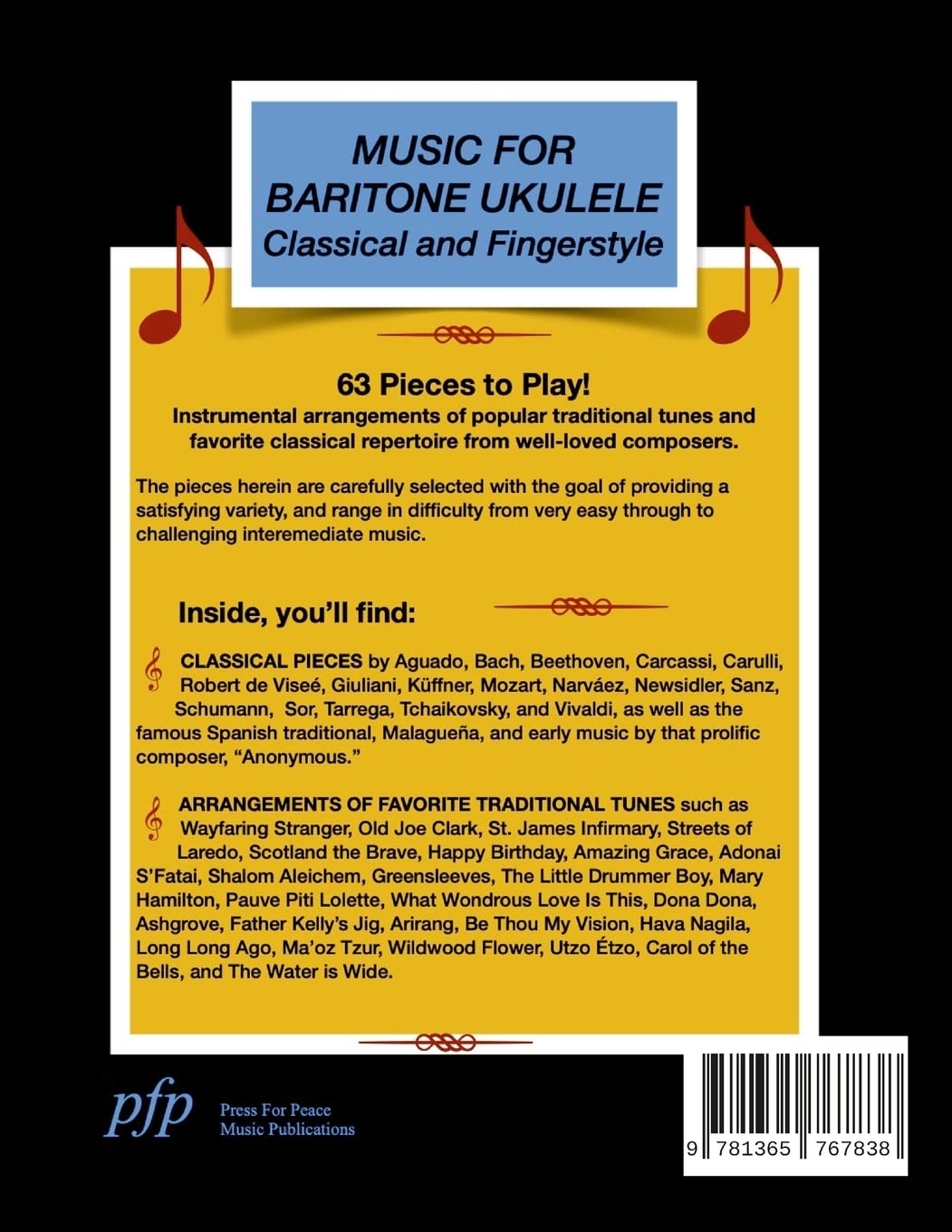 Music for Baritone Ukulele: Classical and Fingerstyle