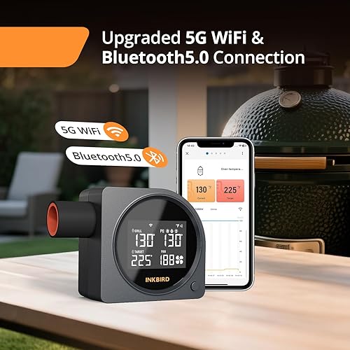 Miniatura 9 de INKBIRD Termómetro de temperatura a la parrilla, controlador digital de temperatura para cocina, cocina al aire libre, asar a la parrilla