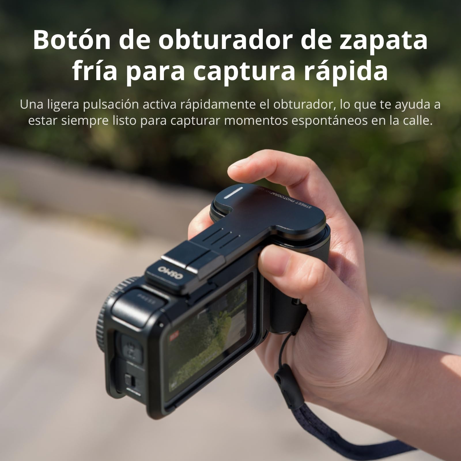 Kit de Accesorios de empuñadura para fotografía callejera Osmo Action 6