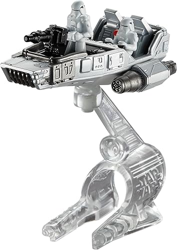 Miniatura 2 de Hot Wheels, Star Wars - Vehículo fundido a presión Snowspeeder de primera orden