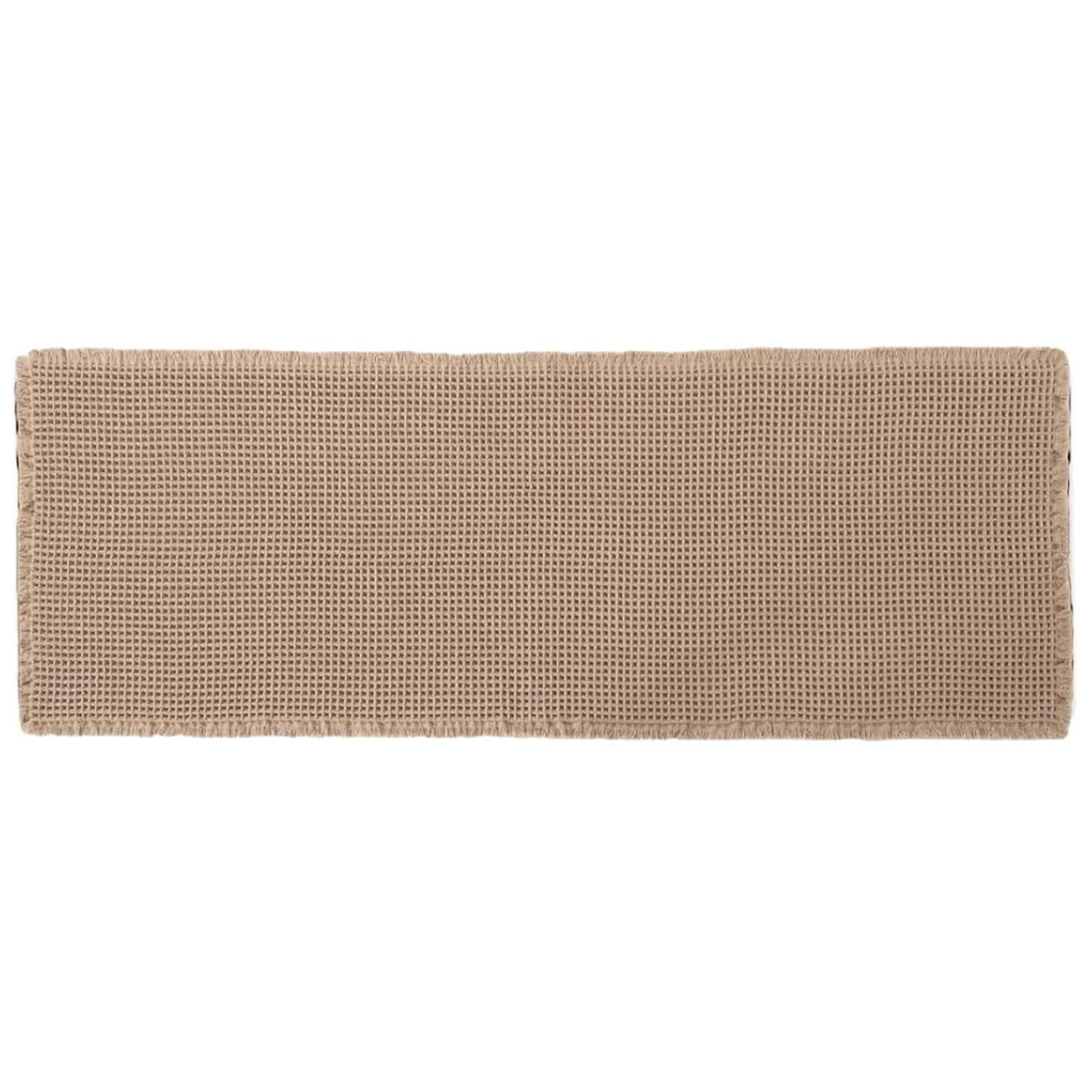 Tapis de bain de gaufre anti-glisse pour sécuriser et sécher les grands sols