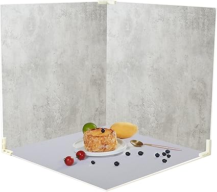 Amazon Beiyang 背景 ボード 撮影用背景 3pcs 60x60cm 写真撮影 背景 ボード 撮影用背景 商品 3つのブラケット付きの 背景ボード フォトスタジオ製品用ジュエリーデスクトップ写真の小道具 バックペーパー 背景布