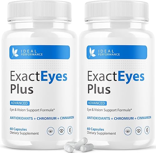 Exact Eyes Plus Advanced Eye Formula Suplemento de apoyo para la visión (2 unidades)