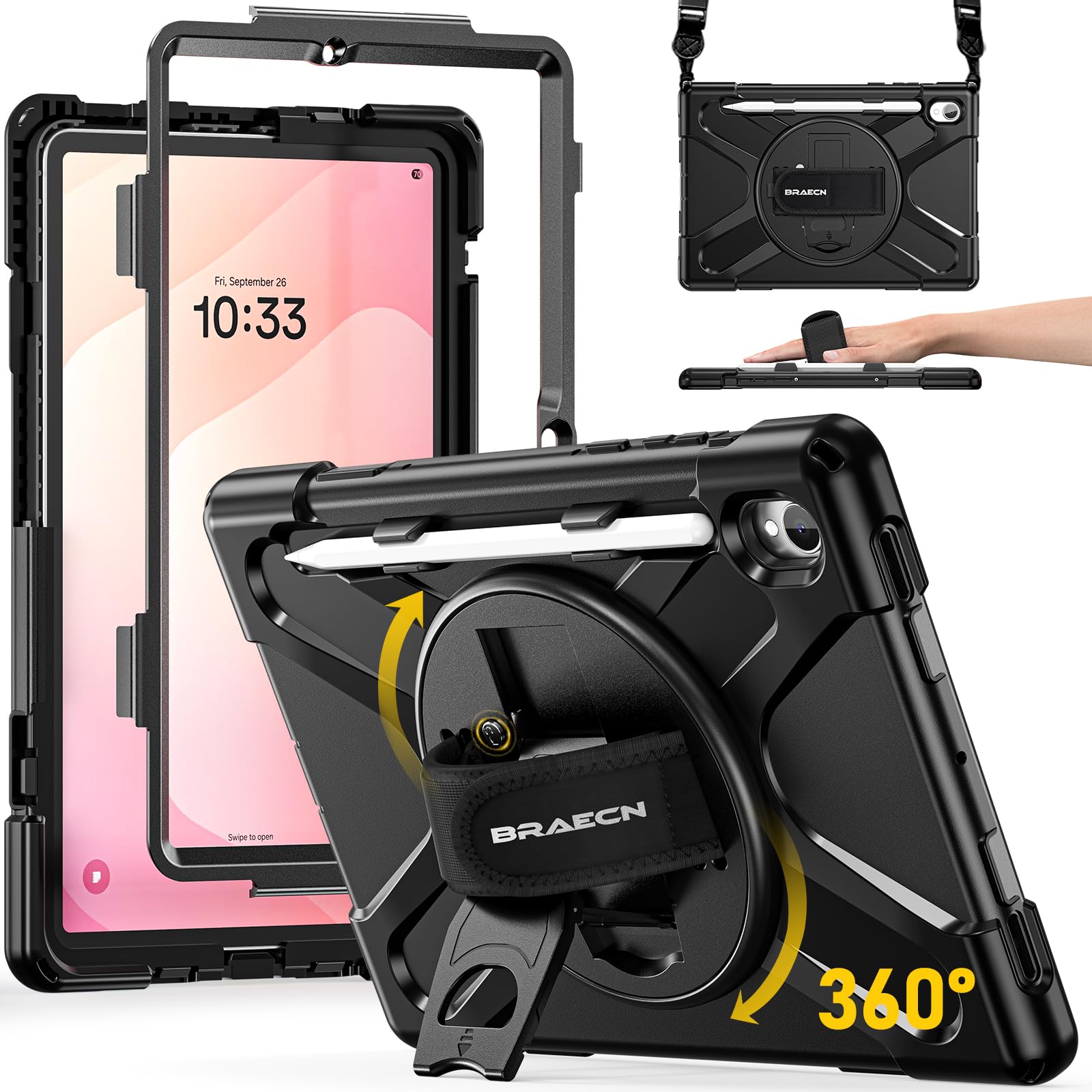 BRAECN Case for Galaxy Tab S11 : Samsung Galaxy tab S11 11 inch 2025
