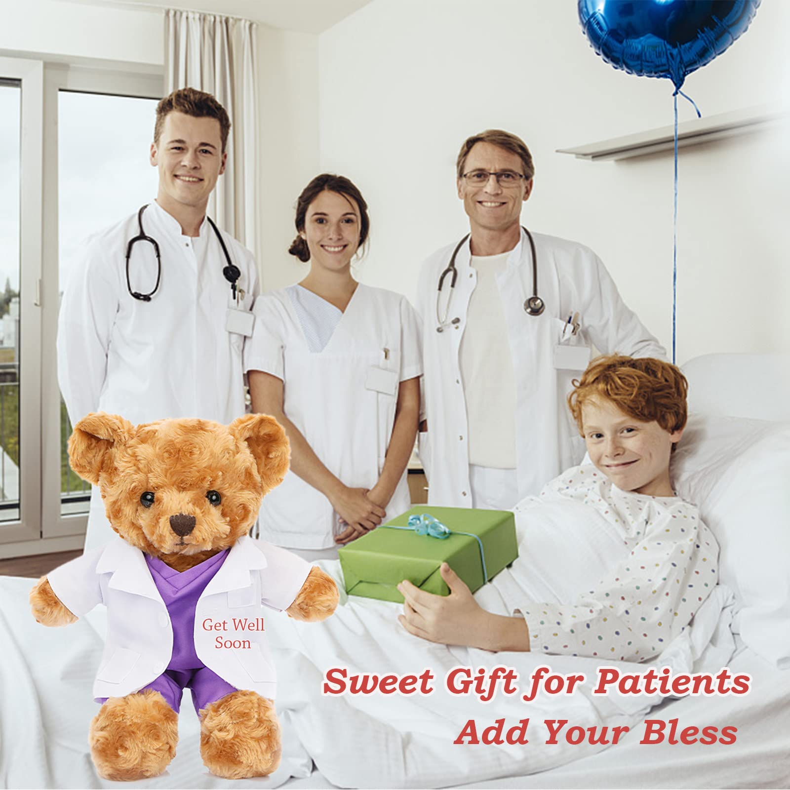 Personalisiertes Teddybär-Geschenk 20 Cm – Mit Text Oder Foto, Für Valentinstag & Geburtstag
