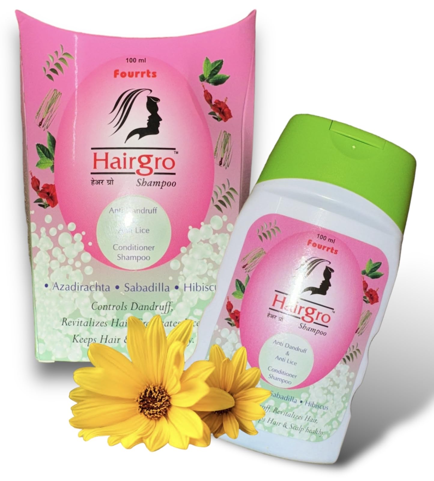 Med-007 Fourrts Hairgro Shampoo (100ml) - New IMPROVED - HEALTHY HAIR & Scalp-image-18