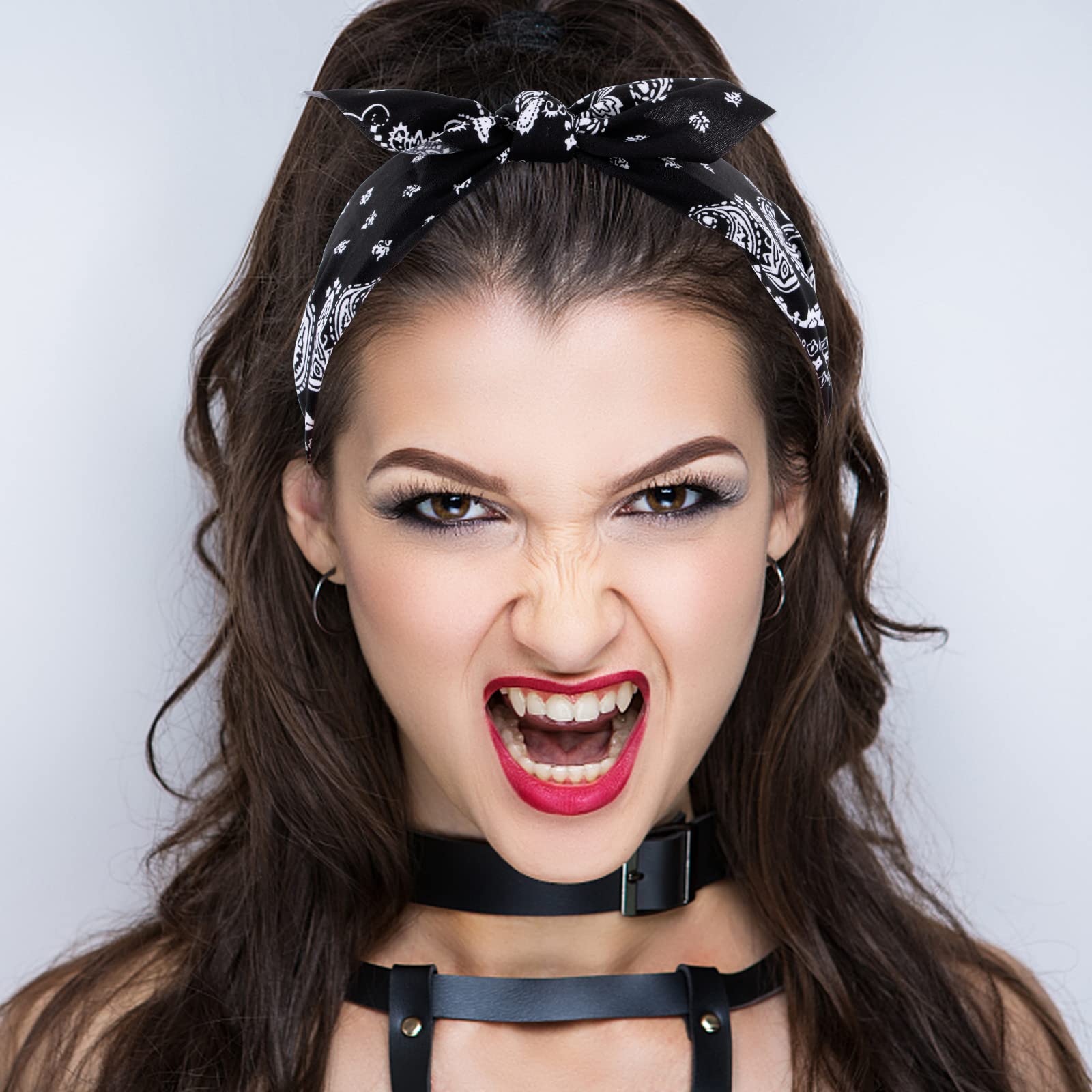 Cerchietto per capelli Donna Sicilia con Fiocco Nodo, Fermacapelli Fascia Fiocco Cerchietto Accessorio per Capelli Donna Ragazza (Maioliche