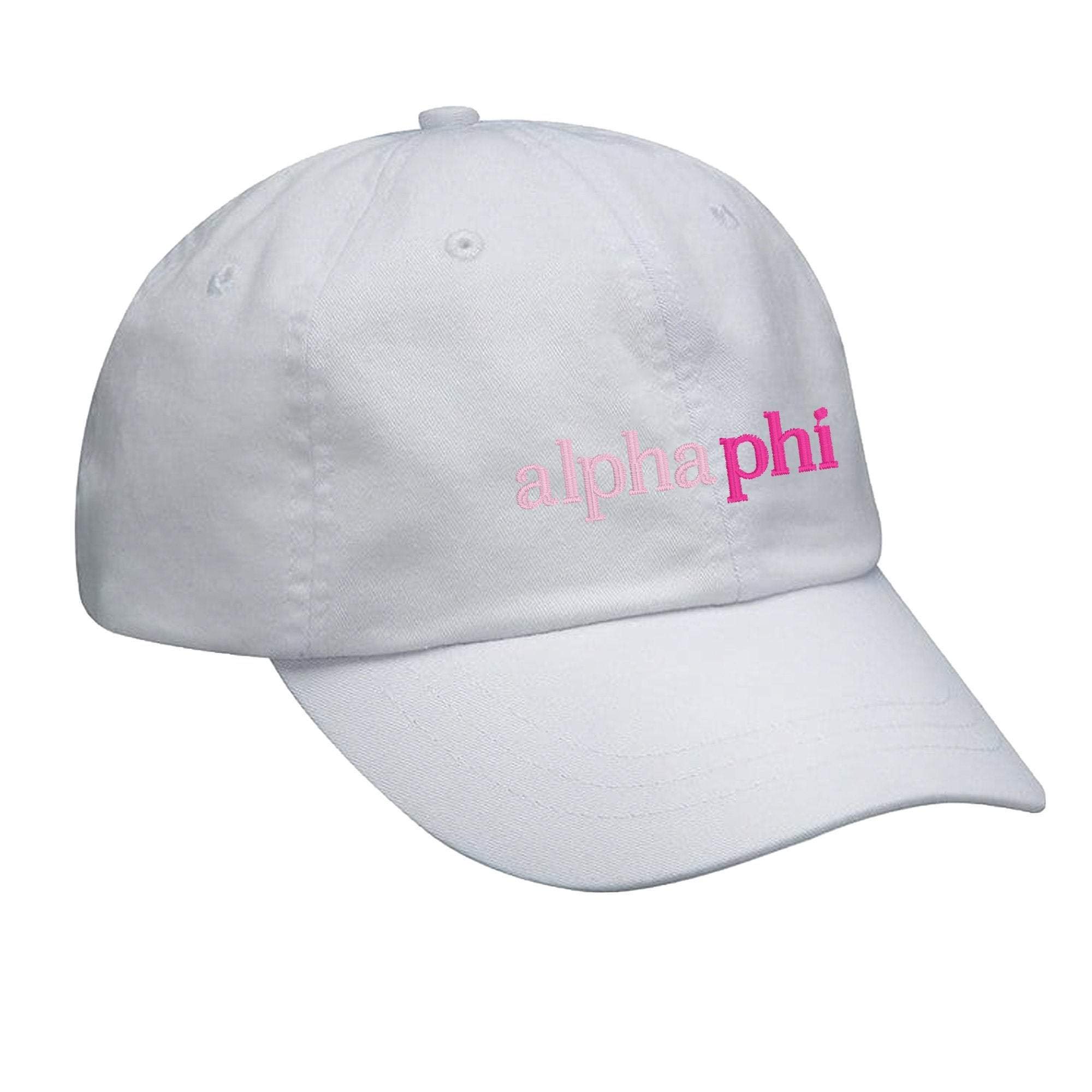 Go Greek ChicBaseball Cap - Pink Gradient