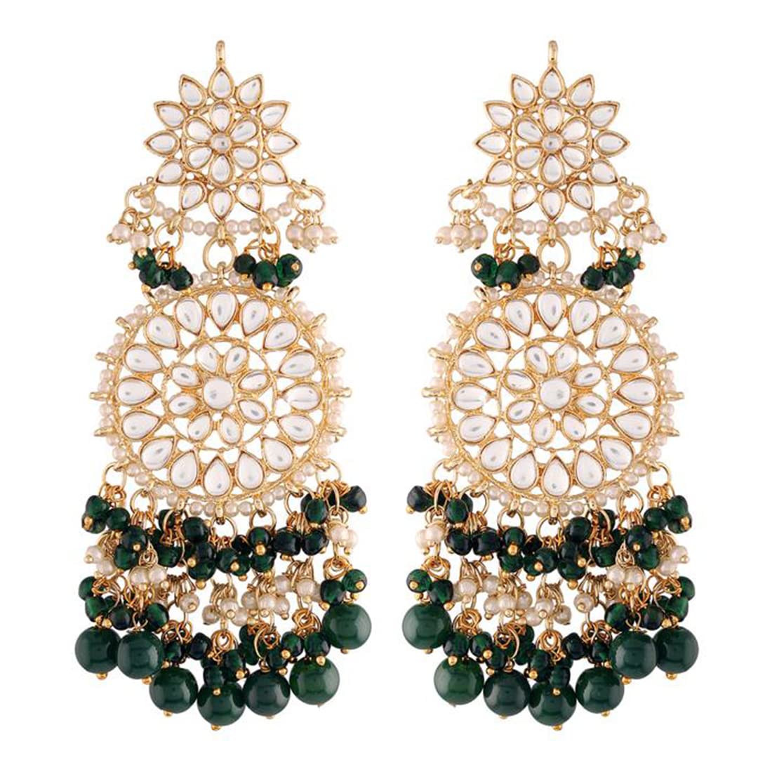 See full amazon price history chart for Peora Indian Traditional Jewellery 18K Gold Plated Floral Tassel Earrings for Women Girls Peora Indian Traditional Jewellery 18K Gold Plated Floral Tassel Earrings for Women Girls (B09JCGV57W) Amazon Price History, Amazon Price Tracker