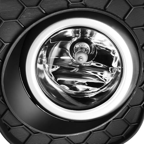 Miniatura 2 de DNA MOTORING FL-ZTL-193-CH - Luz antiniebla para el lado del conductor y del pasajero, mejora la visibilidad compatible con Honda Accord Coupe 13-15