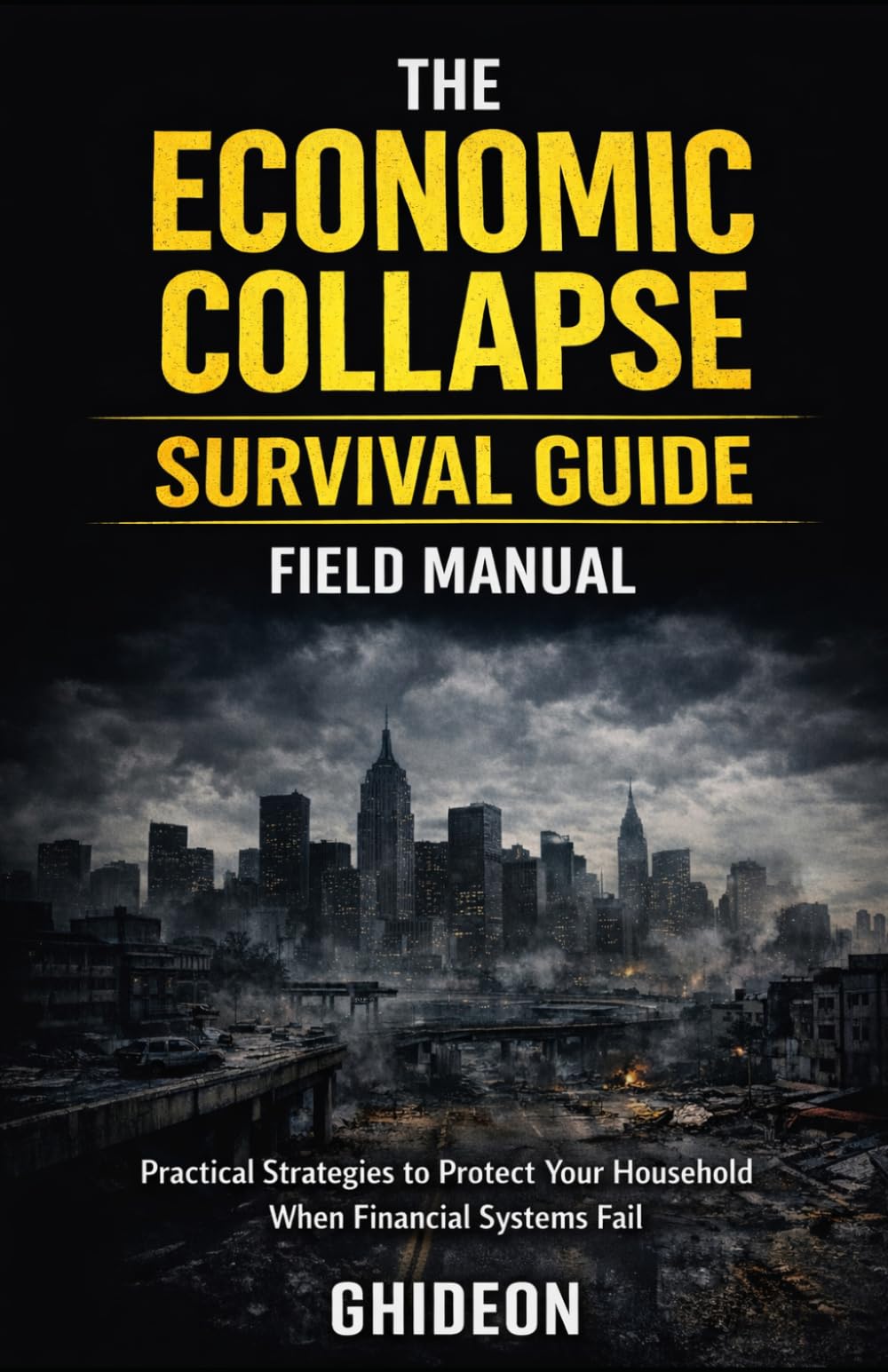 THE ECONOMIC COLLAPSE SURVIVAL GUIDE FIELD MANUAL: Practical strategies to protect your household when financial systems fail (GHIDEON)