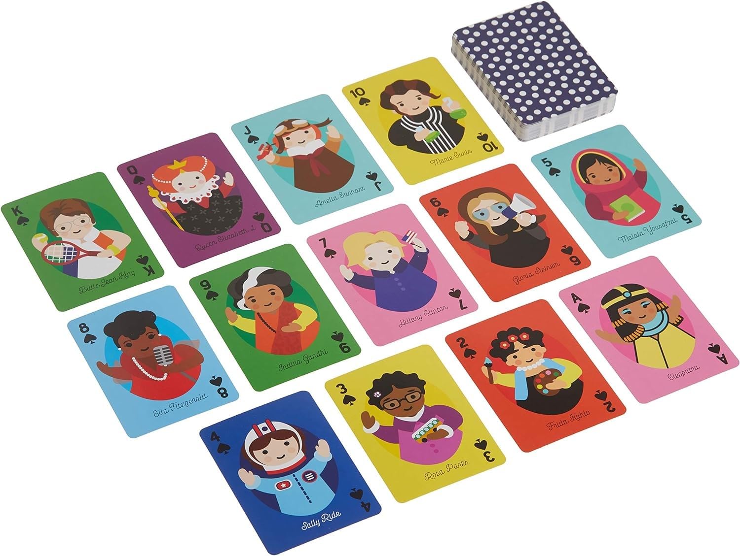 Amazon.com: Little Feminist Playing Cards : Ortiz, Lydia: Toys & Games