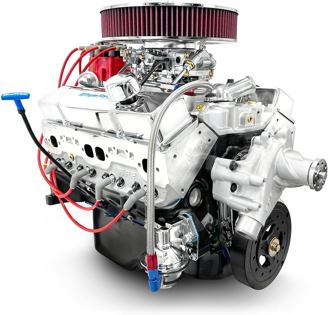 BluePrint Engines GM Small Block Compatible 383 c.i. Engine - 436 HP - Deluxe Dressed - Carbureted