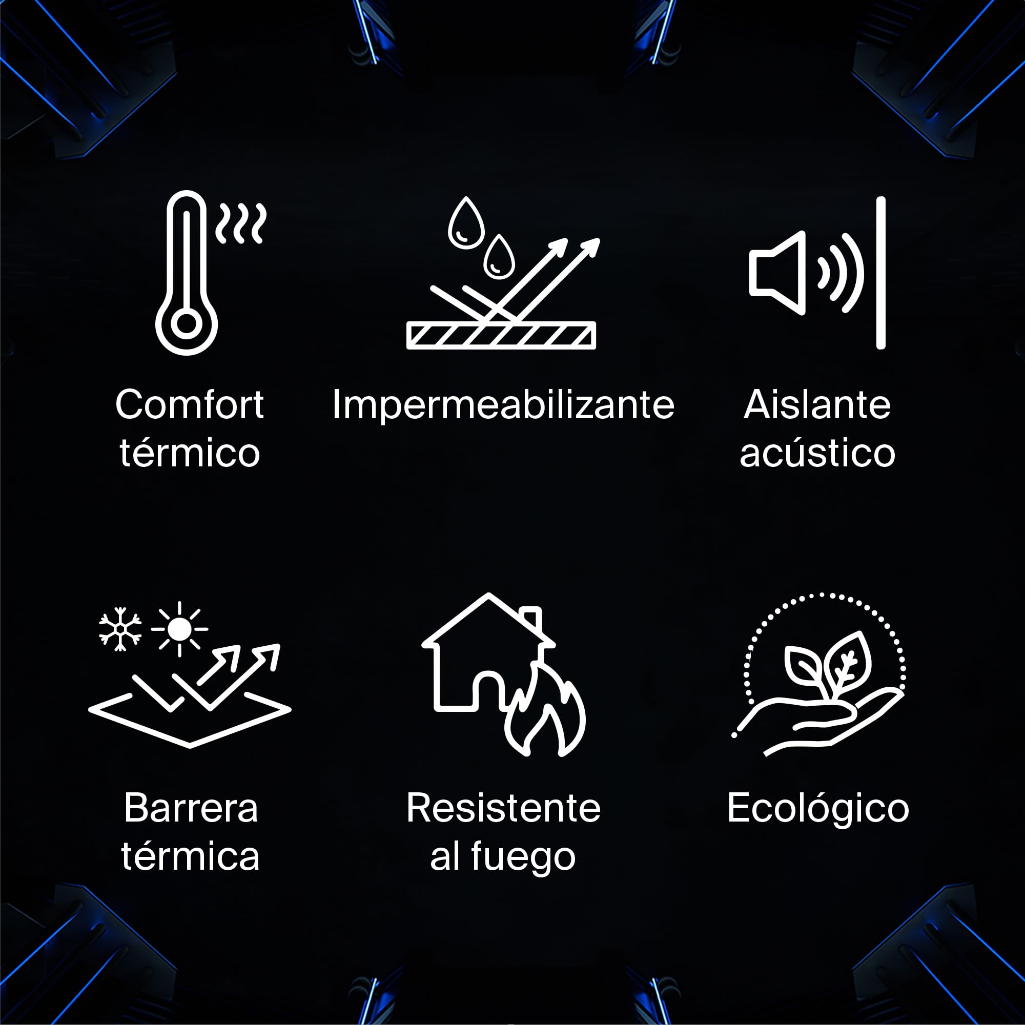 fischer - Climatech Pro - Escudo Térmico Total, Aislante Térmico Reflexivo Exterior e Interior para Pared, Techo, Tejado, Fachada o Habitación (18 L)