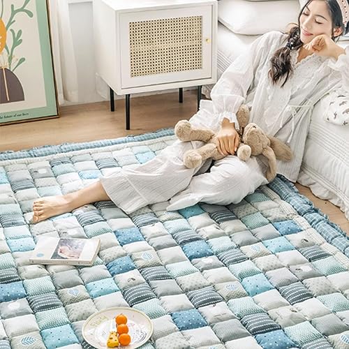 Miniatura 2 de Cojín de asiento para silla con parte inferior antideslizante, cojines de algodón para exteriores elegantes de jardín para muebles de patio,