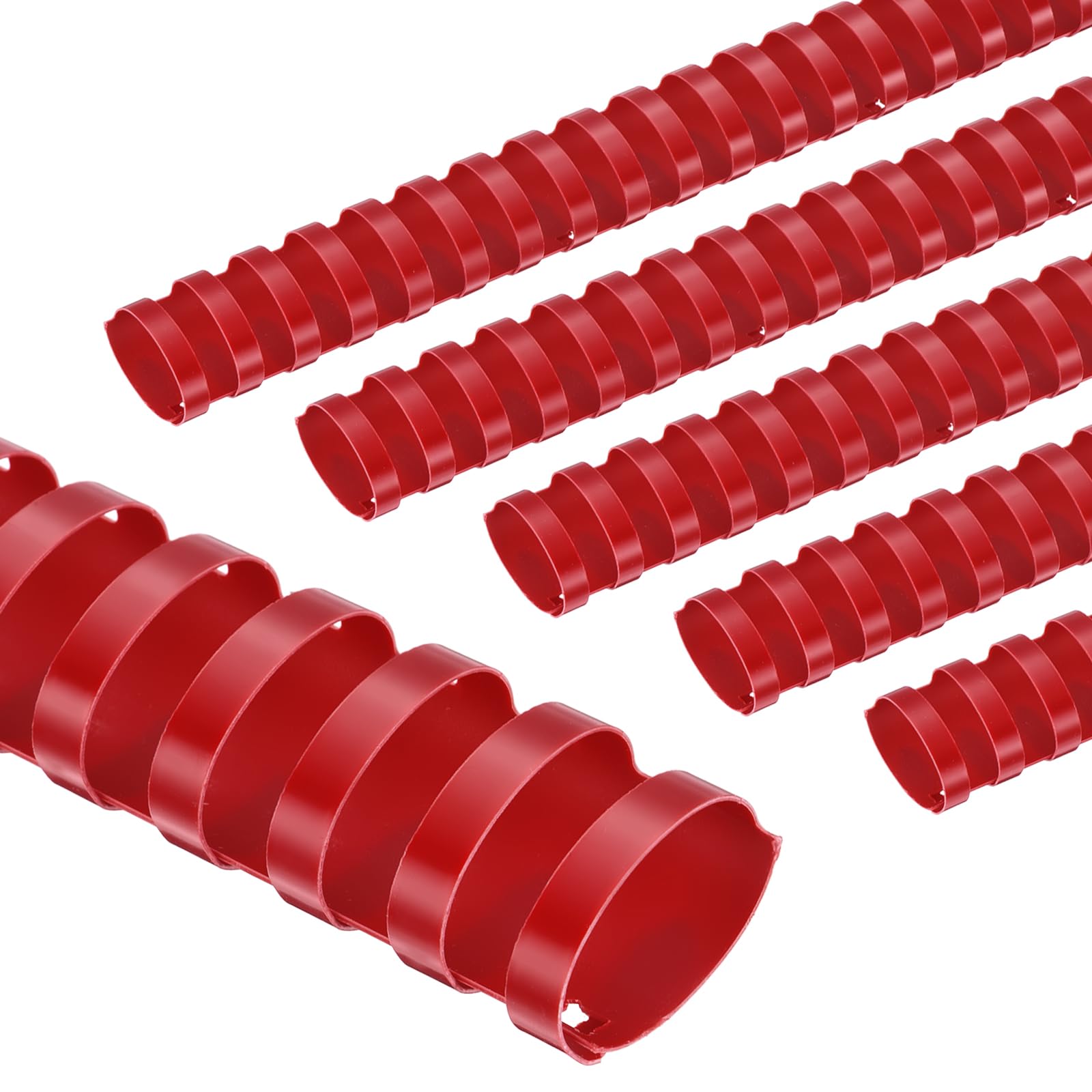 PATIKIL 28mm Plastic Binding Combs, 21 Rings Comb Binding Spines 50 Pcs