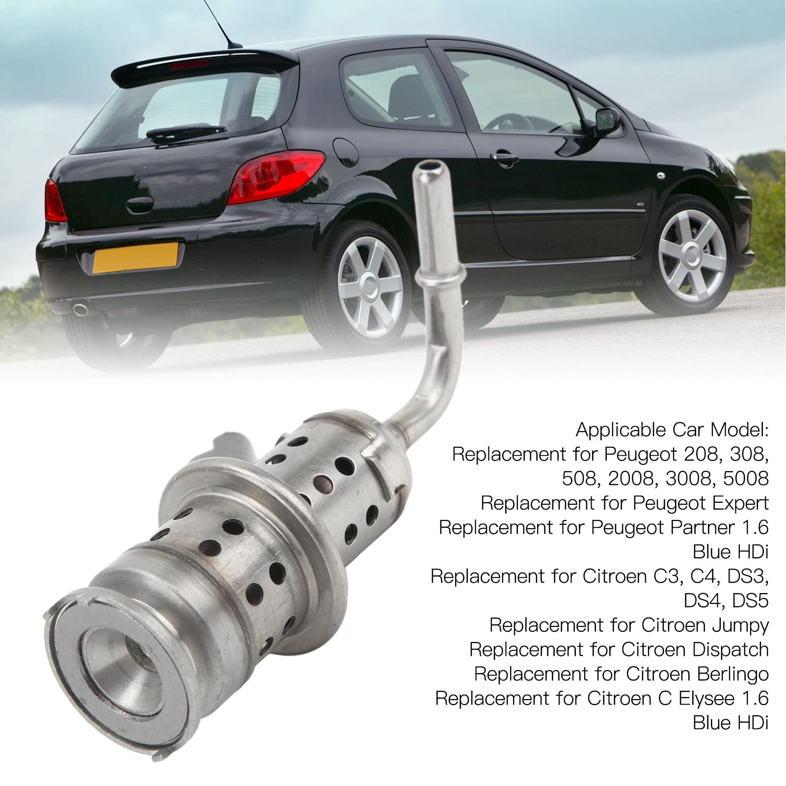 Silnik Wysokoprężny Wtryskiwacz Paliwa 9802763880 Wymiana Wtryskiwacza Paliwa ze Stopu Aluminium dla 208 308 508 2008 3008 5008