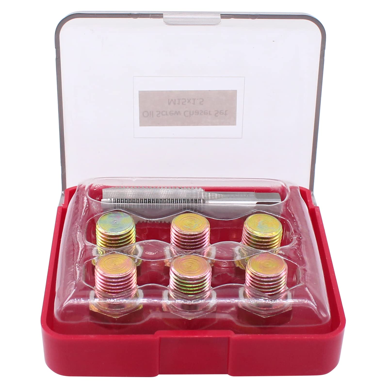 Kit di riparazione filettatura tappo di scarico coppa dell'olio, M15 X 1,5 mm, per cambio auto, viti per coppa olio, strumento per filettatura