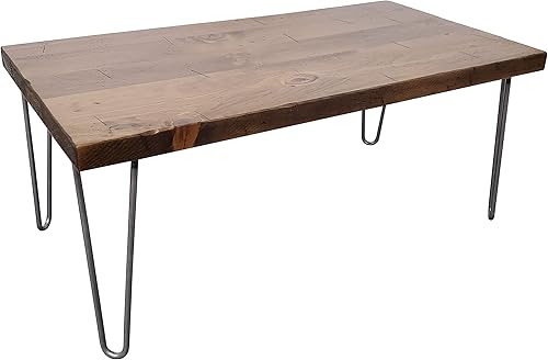 Peaceful Classics Mesas de centro rústicas de madera Excelentes mesas de centro para muebles de sala de estar, mesa auxiliar rectangular de granja,