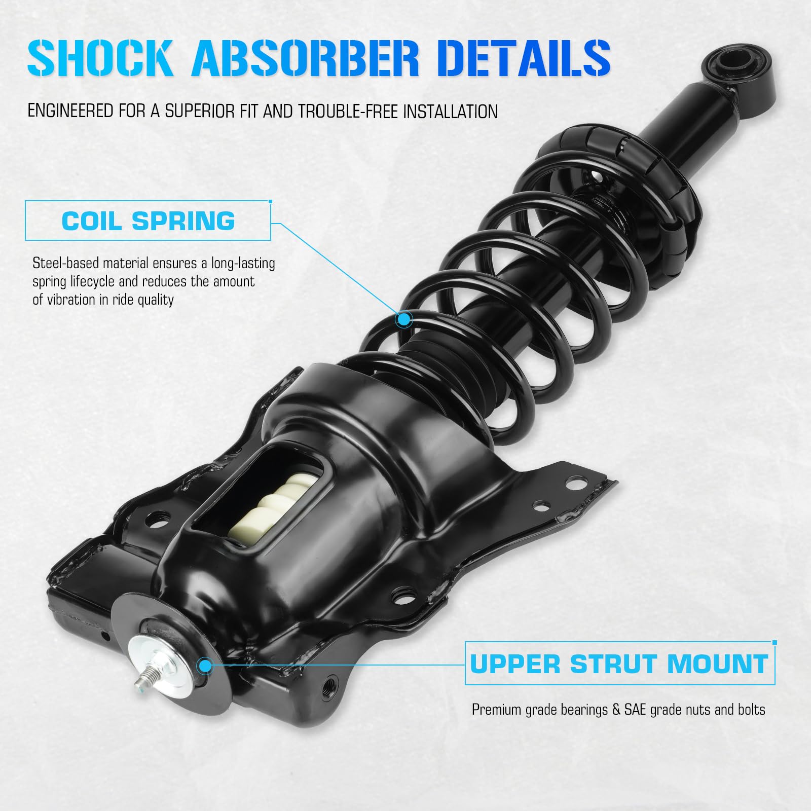 Kia Optima MS 2001-2006 Front Left And Right Yosake By Istec Gas Shock