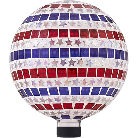 Amazon.com : Alpine Corporation 12" Tall Indoor/Outdoor Mosaic American