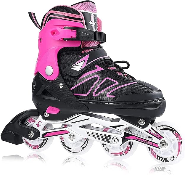Kinder Inlineskates Für Mädchen, InlineSkates Für Jungen Für Kinder